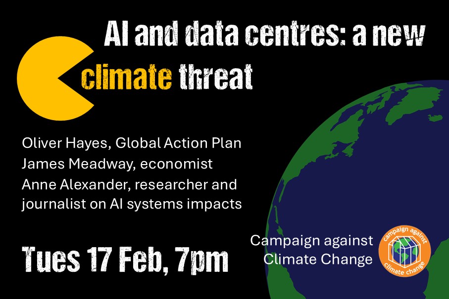 AI and data centres graphic
